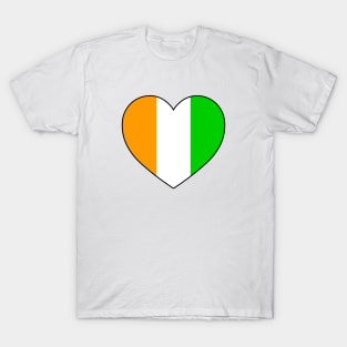 Heart - Ivory Coast T-Shirt